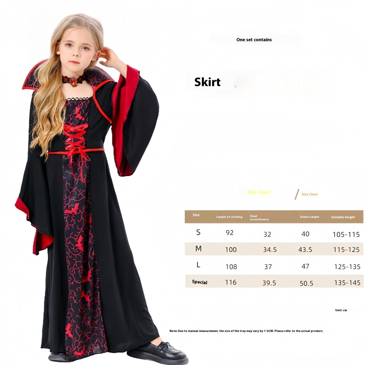 Halloween Cos Witch Children Black Clothes Horror Girl Party Costumes by http://Loyshop.shop
