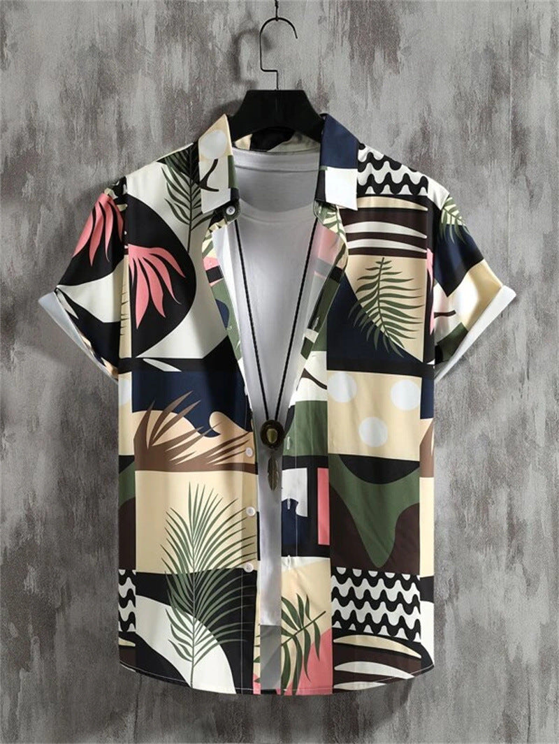 Vintage Shirt Hawaiian Loose Breathable Men's Clothing by http://Lolyshop.shop