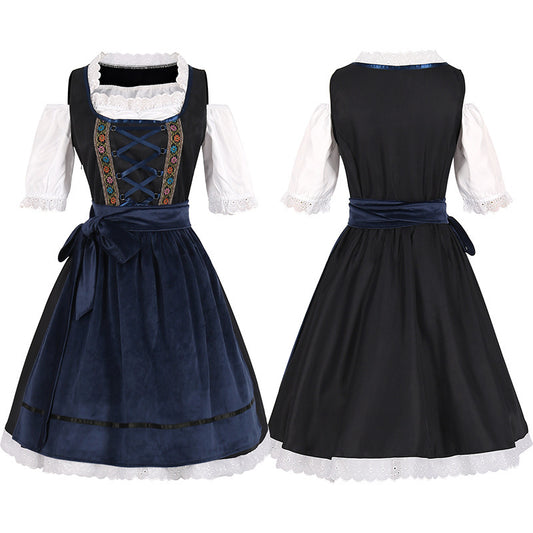 German Halloween Costume Maid Costume by http://Loyshop.shop