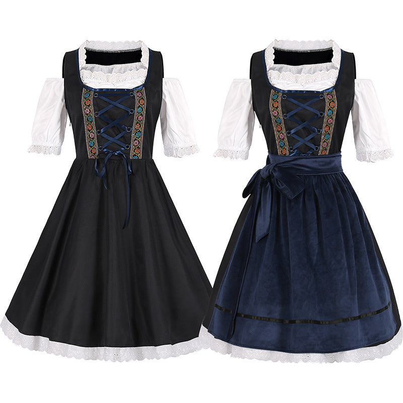 German Halloween Costume Maid Costume by http://Loyshop.shop
