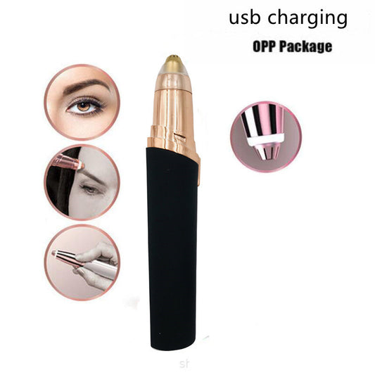 Eyebrow Epilator Maquiagem Profissional Completa Trymer Do Brwi Eye Brow Trimmer For Rasoir Visage Femme Make Up Eye Brow Shaper by http://Lolyshop.shop