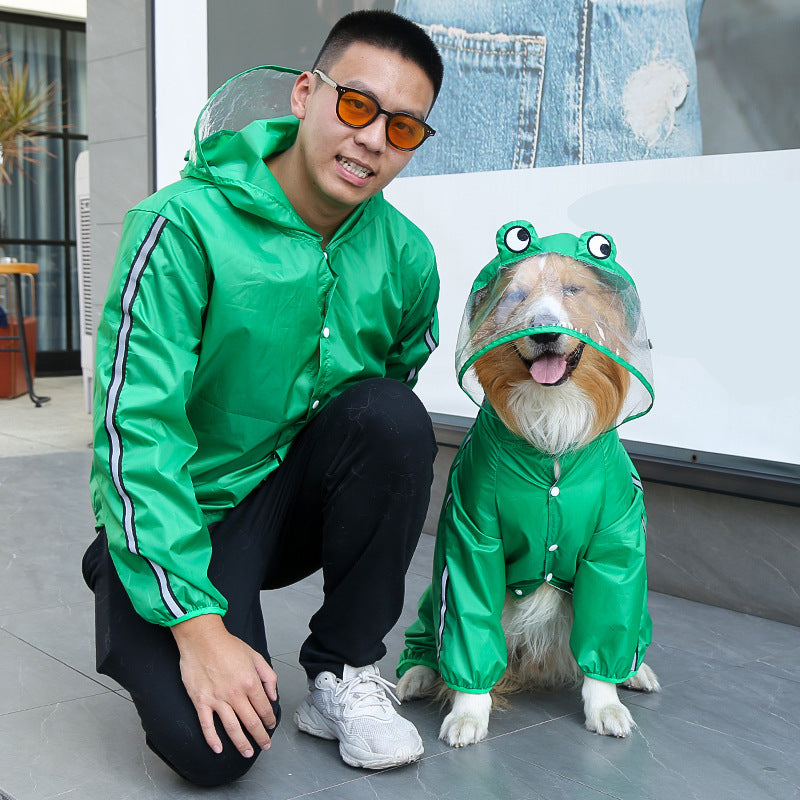 Four Legged Raincoat Pet Waterproof Clothing by http://Lolyshop.shop
