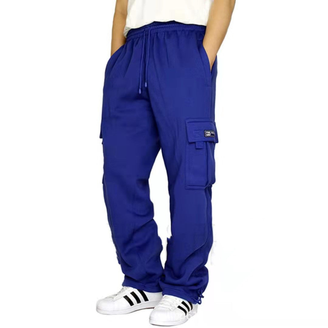 Men Pants Sweatpants Stretch Elastic Waist Jogger Sports Pants Drawstring Trousers Fashion Mens Clothing by http://Lolyshop.shop