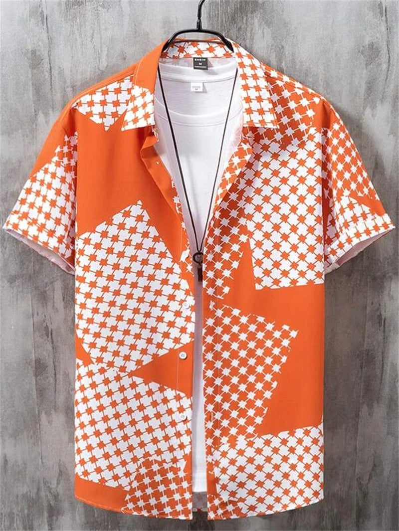 Vintage Shirt Hawaiian Loose Breathable Men's Clothing by http://Lolyshop.shop