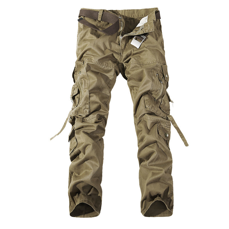 Men's Multi-pocket Cargo Pants Washed Hot Sale Cargo Pants by http://Lolyshop.shop