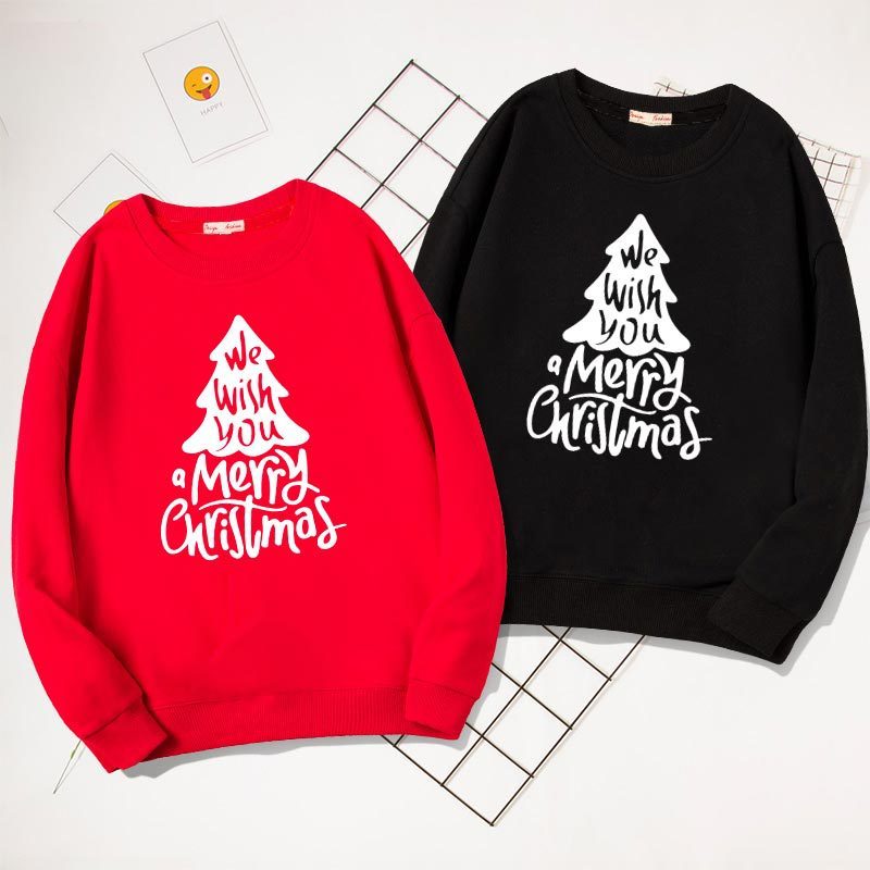 New Kids' Sweater Jacket Long-sleeved Round Collar Overpull Christmas Holiday Cartoon Christmas Tree Children's Clothing Autumn And Winter Clothing by http://Lolyshop.shop