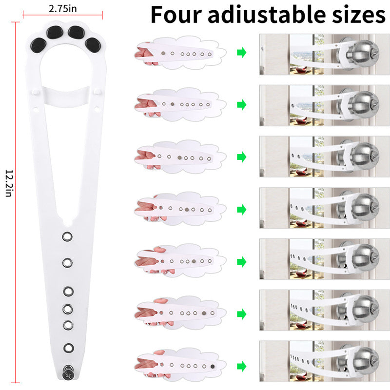 Pet Cat Door Holder Latch Prevents Dogs From Entering Cat Supplies Adjustable Elastic Gate Lock Keep Dog Out Pet Cat Accessories by http://Loyshop.shop