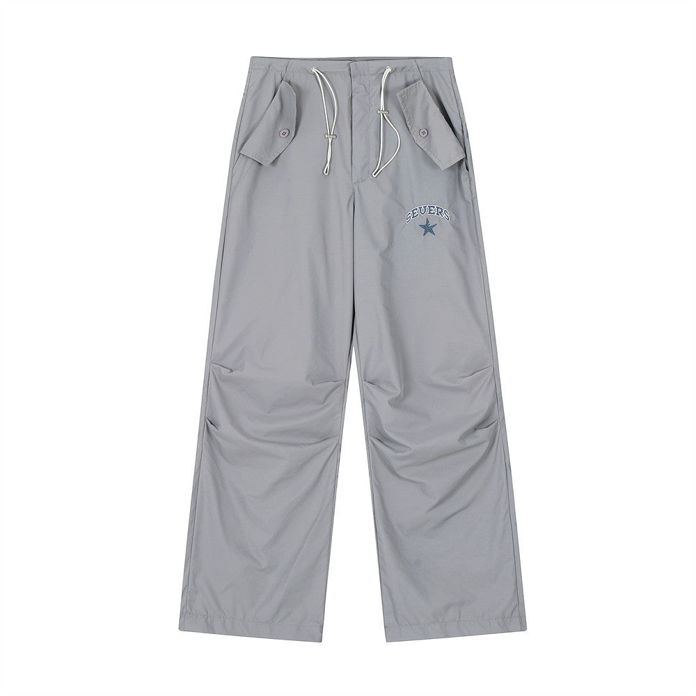 Fashion Sports And Leisure Straight-leg Trousers Male by http://Loyshop.shop