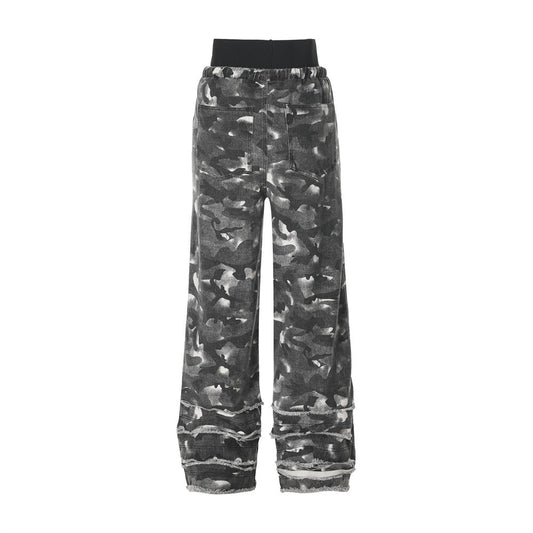 Camouflage Straight-leg Wide-leg Pants Men's Clothing European And American by http://Lolyshop.shop