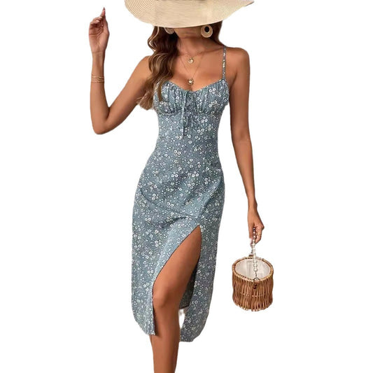 Fashion Women's Wear Backless Slit Dress by http://Lolyshop.shop