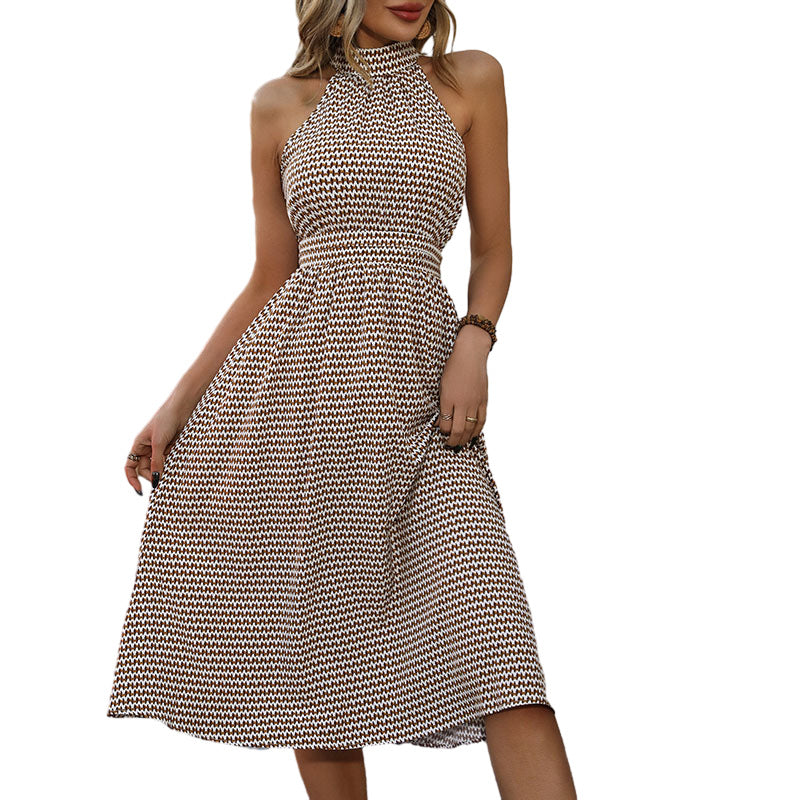Fashion Women Dress High Waist Plaid Dress by http://Loyshop.shop