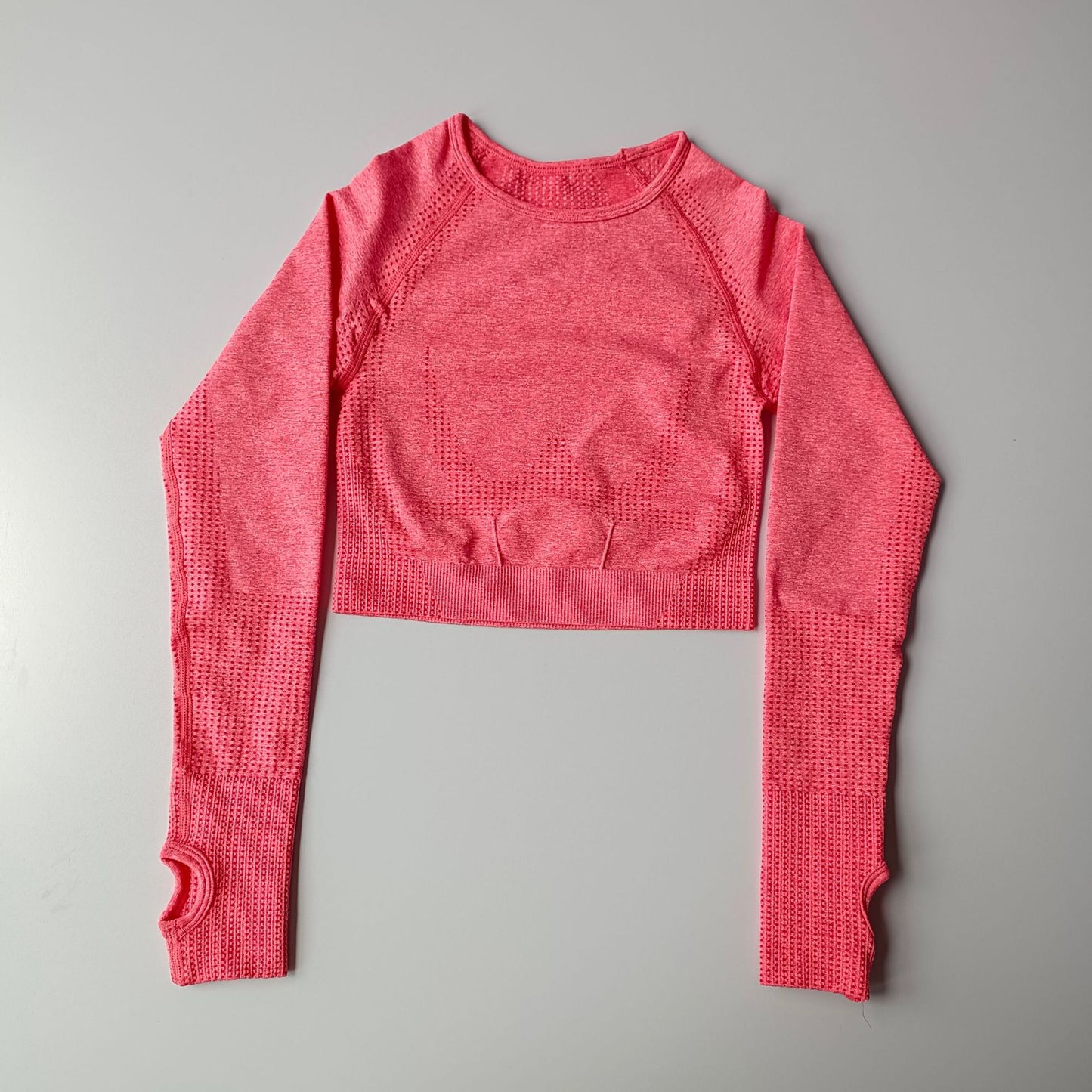 Sports T-shirt Quick-drying Tight High Elastic Short Seamless Long-sleeved Coat