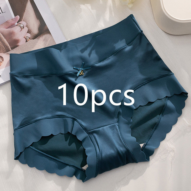 Satin Seamless Ice Silk Underwear
