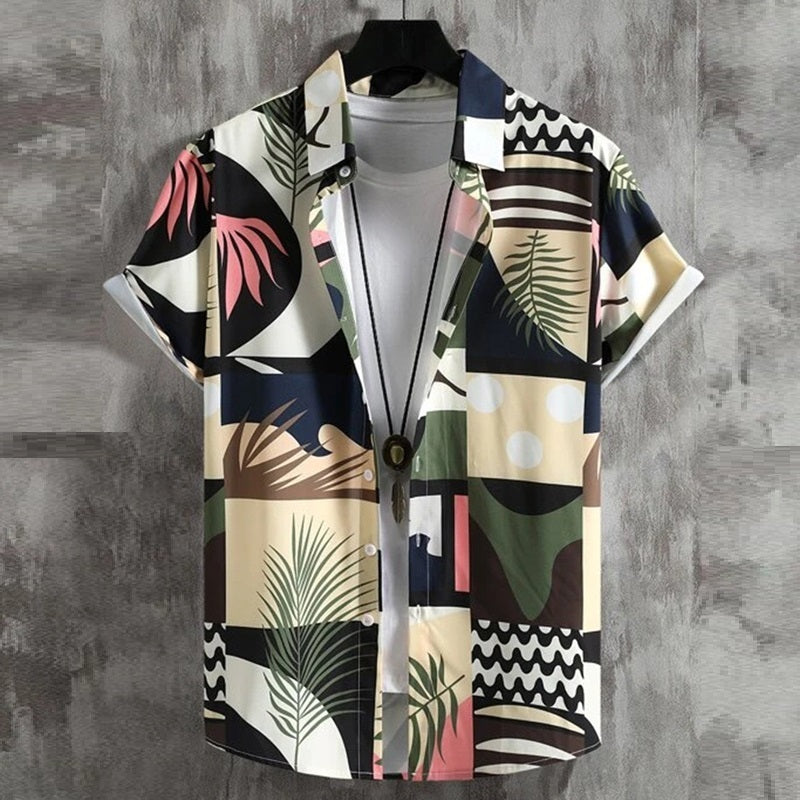 Vintage Shirt Hawaiian Loose Breathable Men's Clothing by http://Lolyshop.shop