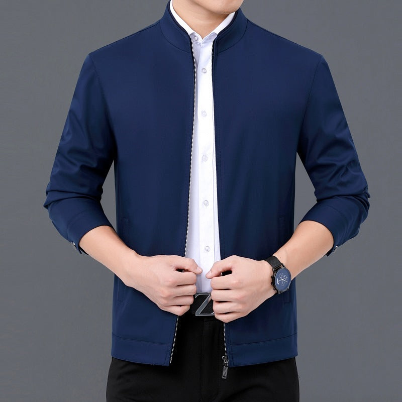 Men's Casual Business Jacket Clothing For Middle-aged Dad by http://Lolyshop.shop