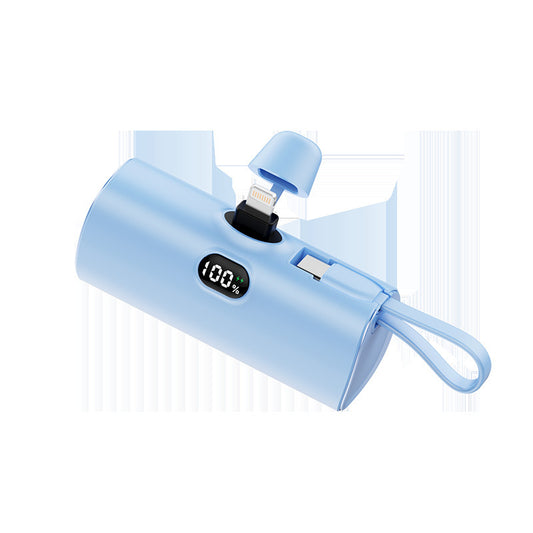 Capsule Digital Display Wireless Pocket Power Bank by http://Lolyshop.shop