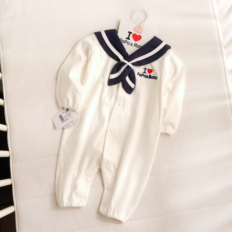 Navy Style Baby Clothes Newborn Clothes Baby Onesies by http://Lolyshop.shop