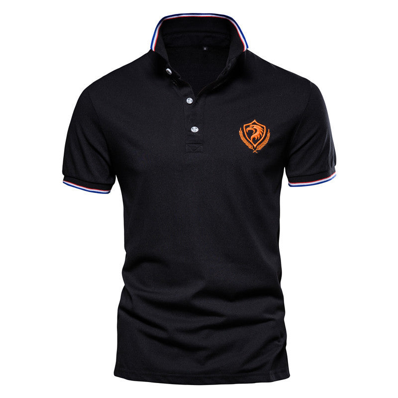 Men's Casual POLO Shirts Men's Slim Short-sleeved T-shirts by http://Lolyshop.shop