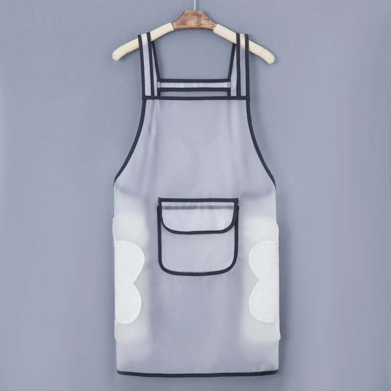 Women's Fashionable Home Kitchen Cooking Waterproof And Oil-proof Apron by http://Lolyshop.shop