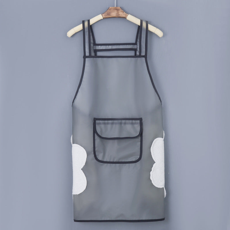 Women's Fashionable Home Kitchen Cooking Waterproof And Oil-proof Apron by http://Lolyshop.shop