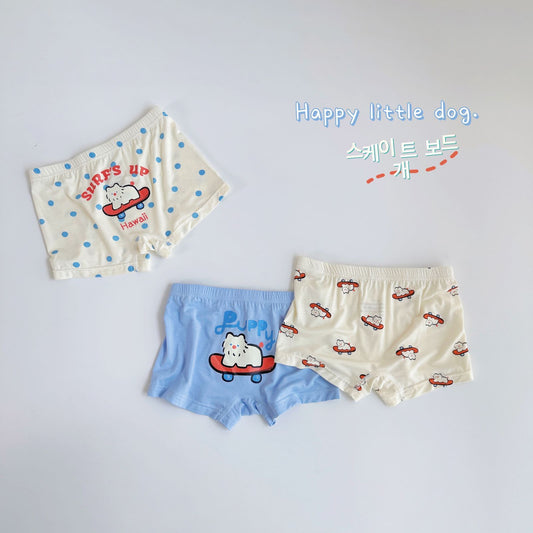Three-piece Set Children's Underwear Modal Printing Baby Kindergarten Boxer Shorts by http://Lolyshop.shop