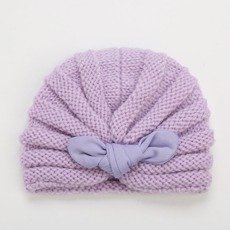 Knitted Hats Children's Rabbit Ears Wool