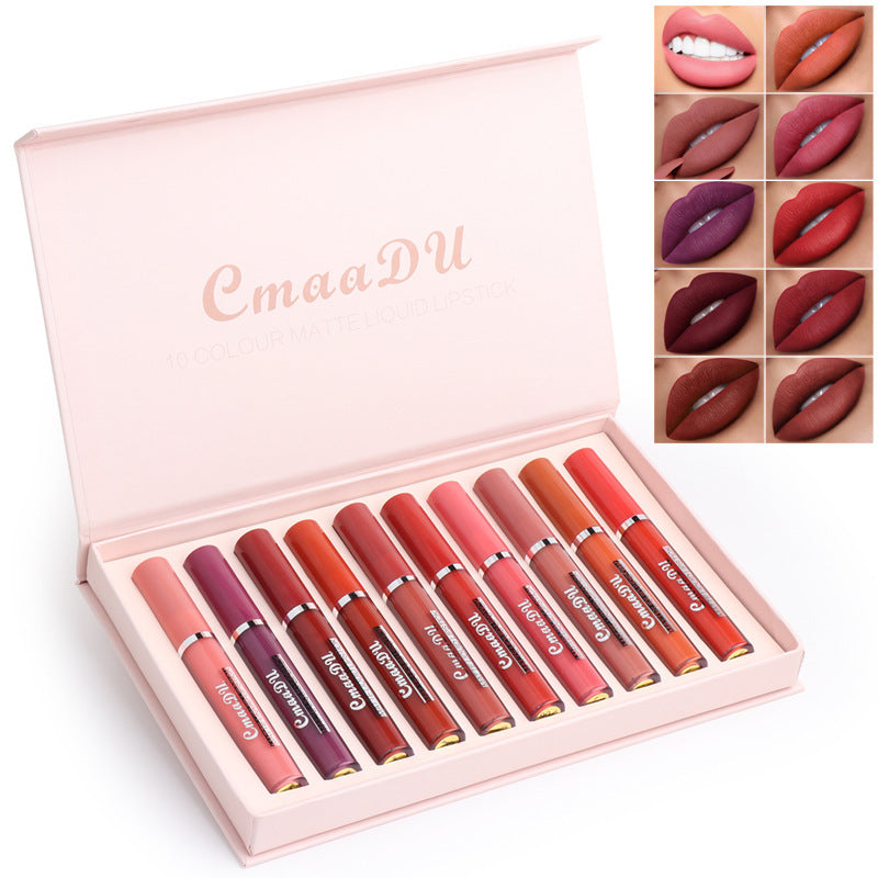 Women's Non-stick Cup Waterproof Matte Lipstick by http://Lolyshop.shop