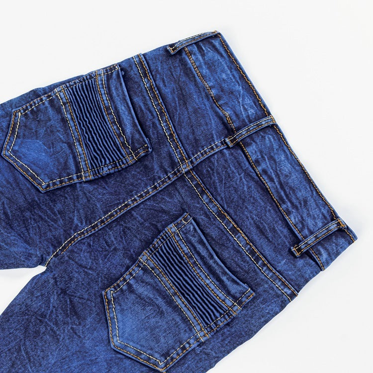 Boys' Flat Stretch Slim Long Jeans by http://Lolyshop.shop