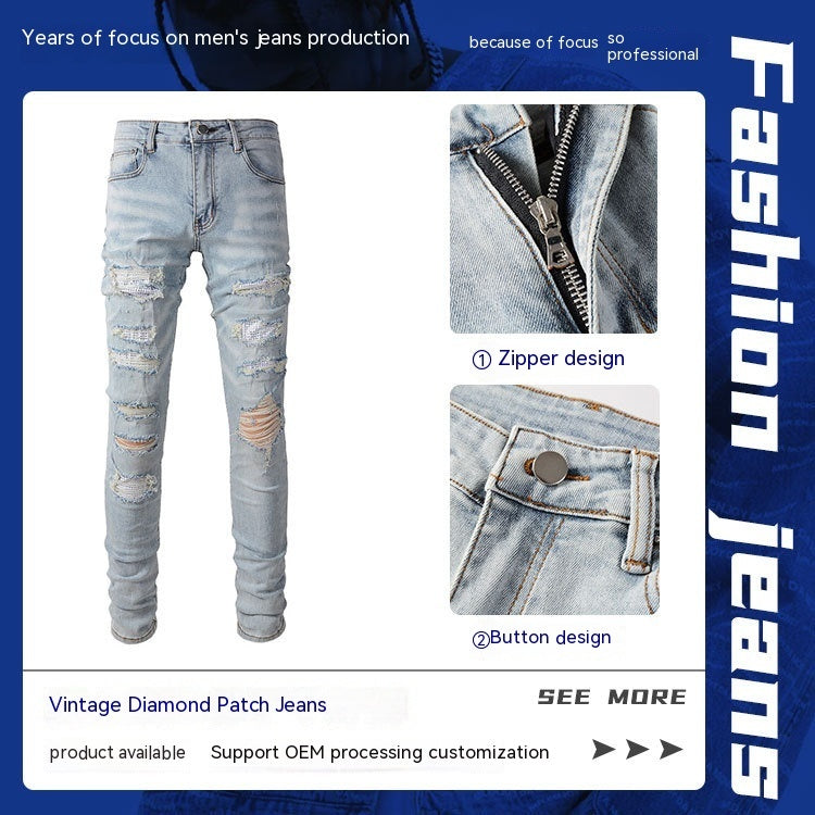 Slim Fit All-matching Stretch Feet Pants by http://Lolyshop.shop