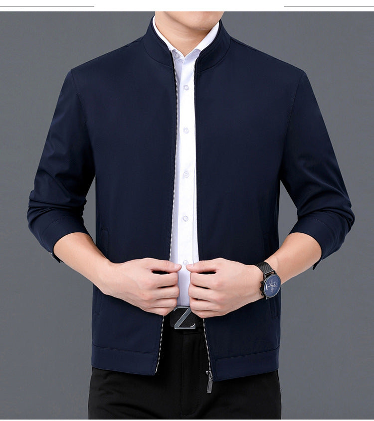 Men's Casual Business Jacket Clothing For Middle-aged Dad by http://Lolyshop.shop