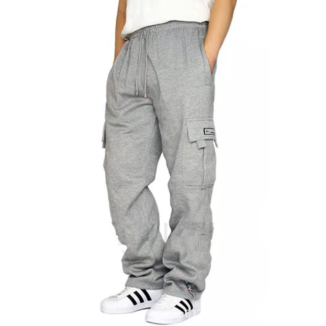 Men Pants Sweatpants Stretch Elastic Waist Jogger Sports Pants Drawstring Trousers Fashion Mens Clothing by http://Lolyshop.shop