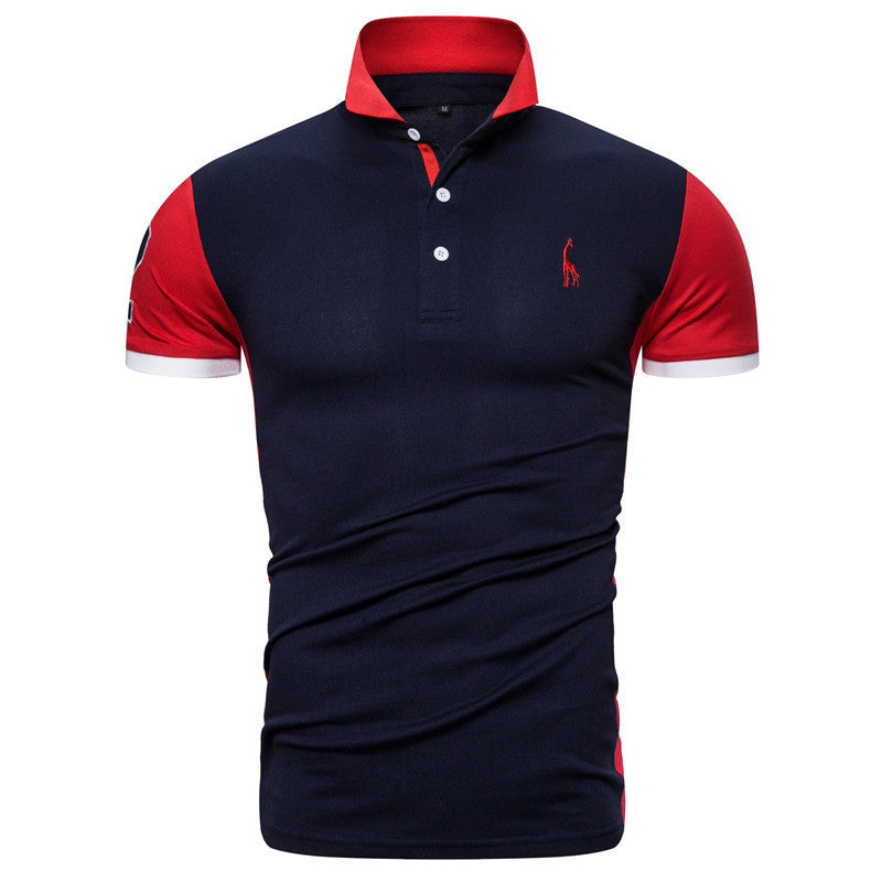 Men's Casual POLO Shirts Men's Slim Short-sleeved T-shirts by http://Lolyshop.shop