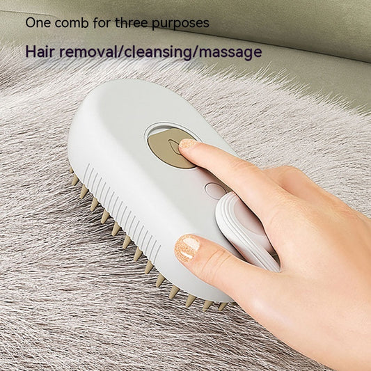 Cat Steam Brush Steamy Dog Brush 3 In 1 Electric Spray Cat Hair Brushes For Massage Pet Grooming Comb Hair Removal Combs Pet Products by http://Loyshop.shop