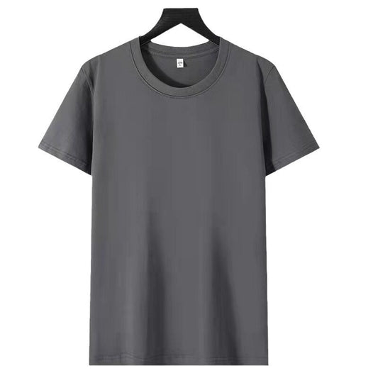 Solid Color Loose Half Sleeve Men's T-shirt by http://Lolyshop.shop