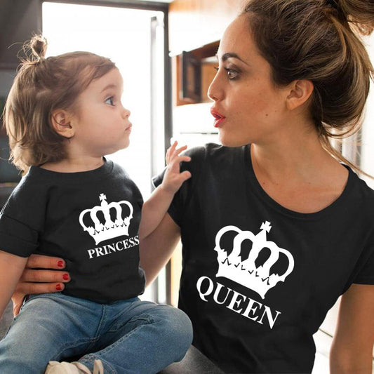 Crown King Family Wear Summer New Short-Sleeved T-Shirt Family Wear by http://Lolyshop.shop