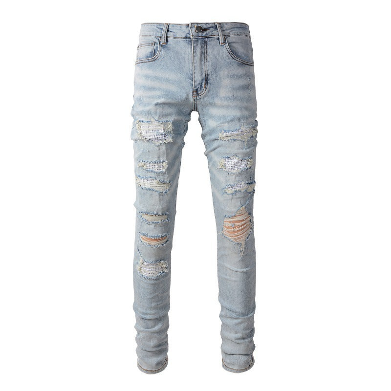 Slim Fit All-matching Stretch Feet Pants by http://Lolyshop.shop