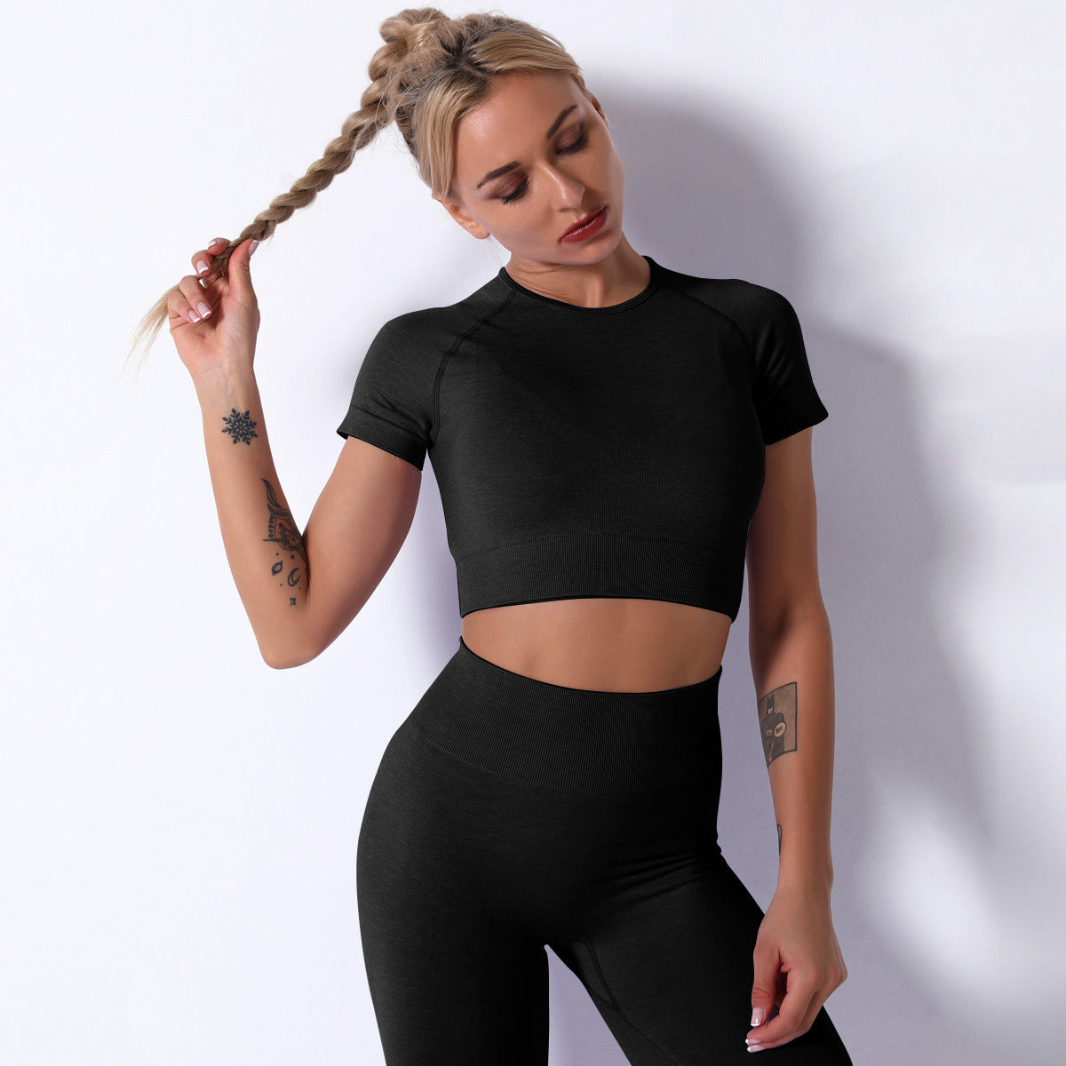 Women Quick Drying Breathable Training Running Fitness Yoga Clothes