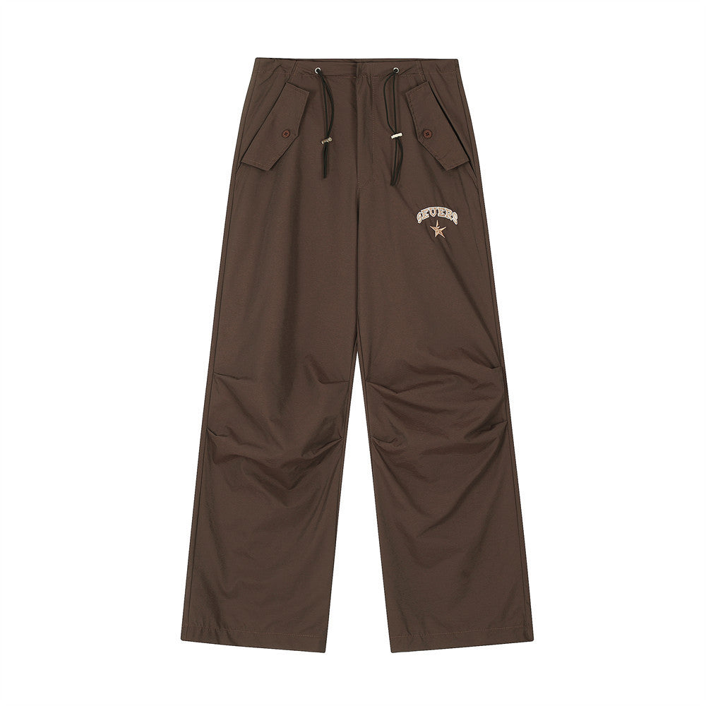 Fashion Sports And Leisure Straight-leg Trousers Male by http://Loyshop.shop