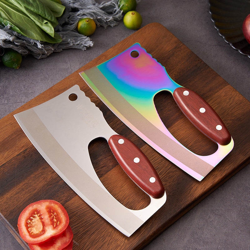 Wood Grain Handle Kitchen Knife Kitchen Supplies by http://Lolyshop.shop