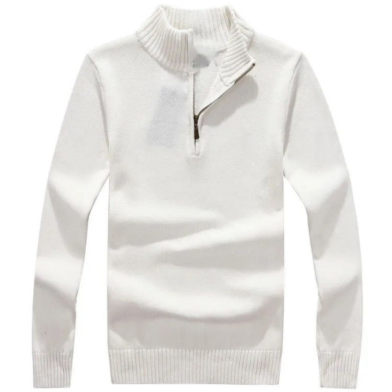 Casual Half Zipper Thermal Knitwear Coat by http://Lolyshop.shop