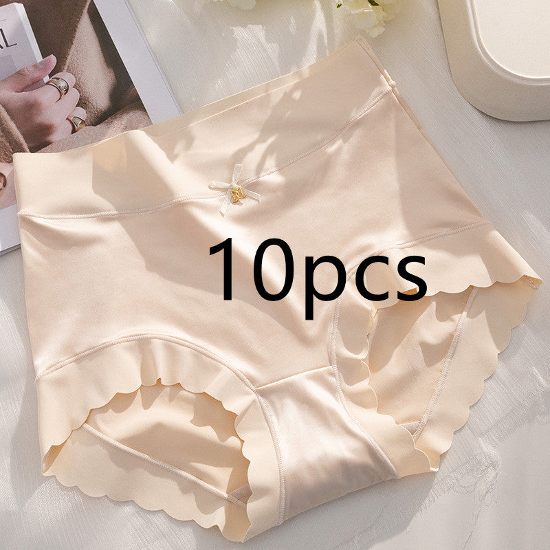Satin Seamless Ice Silk Underwear