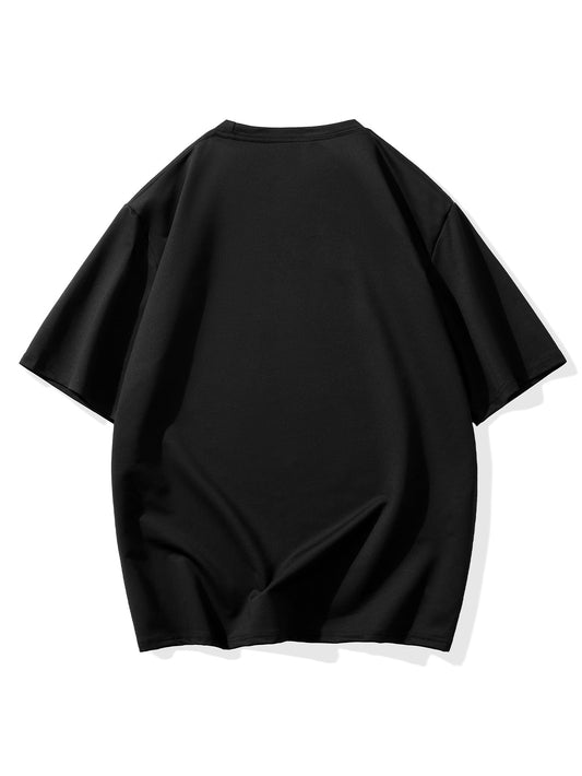 Never Give Up Printed T-shirts, Men's T-shirts, Summer Casual Short Sleeved T-shirts by http://Lolyshop.shop