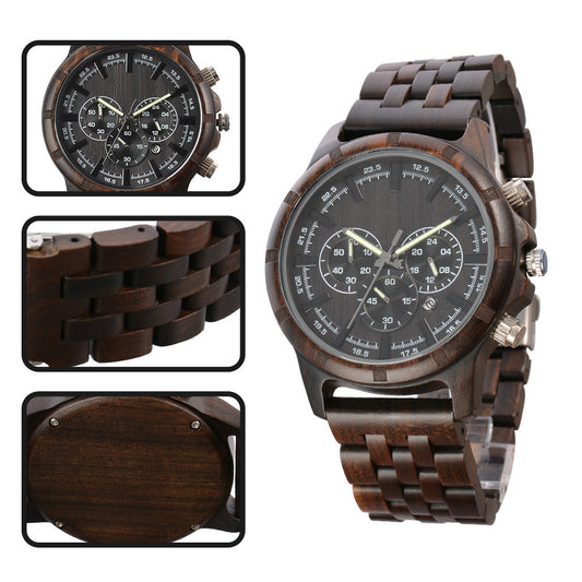 Men's Multi-function Quartz Watch Business Luminous by http://Lolyshop.shop