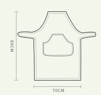 Kitchen Waterproof And Oil-proof Home Cooking Female Vibrato With Strapless Apron by http://Lolyshop.shop