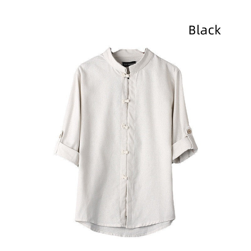Men's Linen Vintage Plus Size Shirt by http://Lolyshop.shop