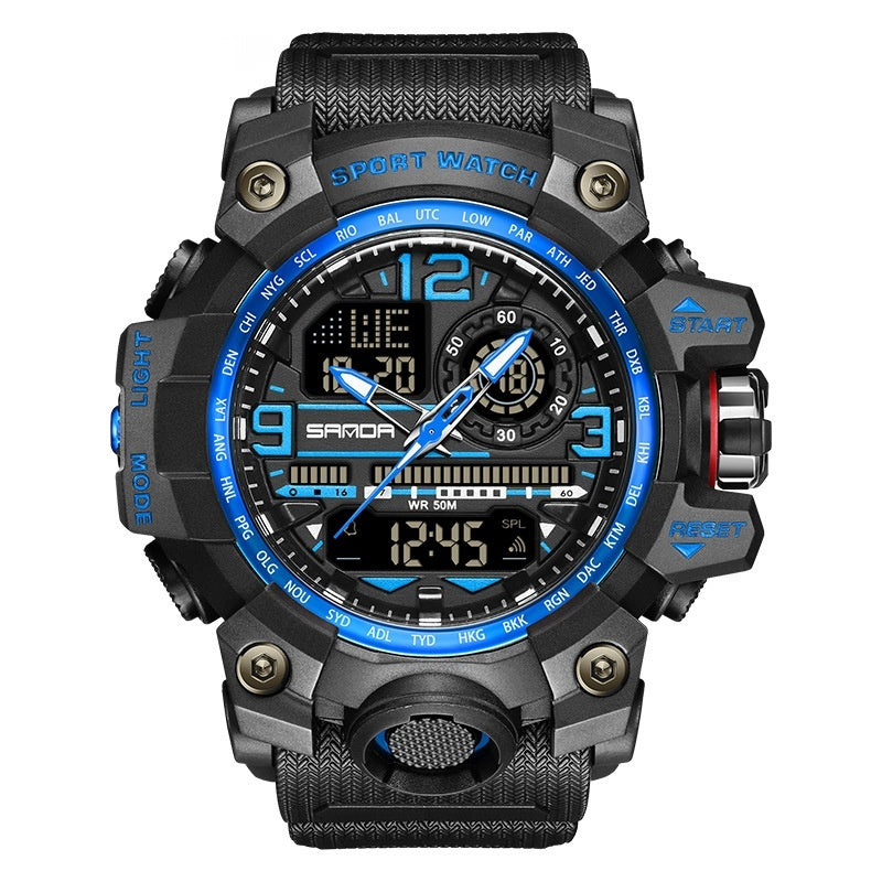 Electronic Youth Student Fashion Trend Cool Men's Watch by http://Lolyshop.shop