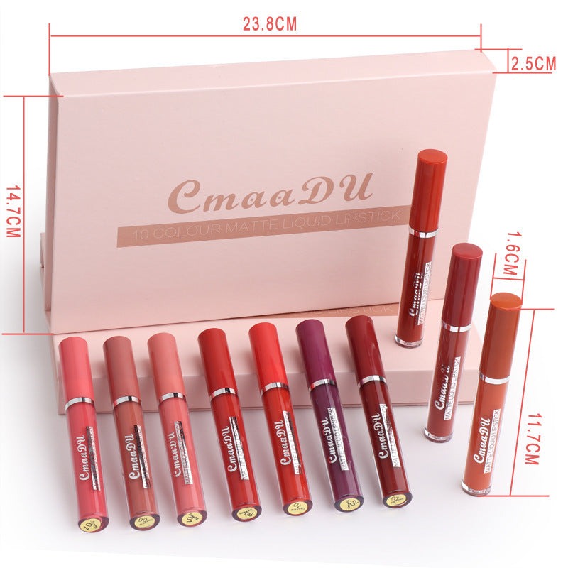 Women's Non-stick Cup Waterproof Matte Lipstick by http://Lolyshop.shop