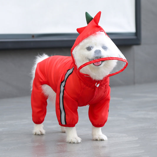 Four Legged Raincoat Pet Waterproof Clothing by http://Lolyshop.shop