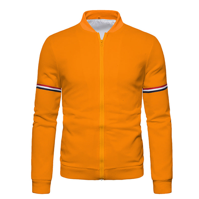 British Ribbon Stand Collar Mens Jacket by http://Lolyshop.shop