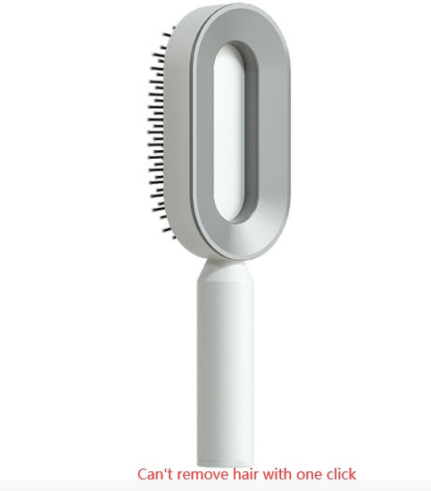 Self Cleaning Hair Brush For Women One-key Cleaning Hair Loss Airbag Massage Scalp Comb Anti-Static Hairbrush by http://Lolyshop.shop